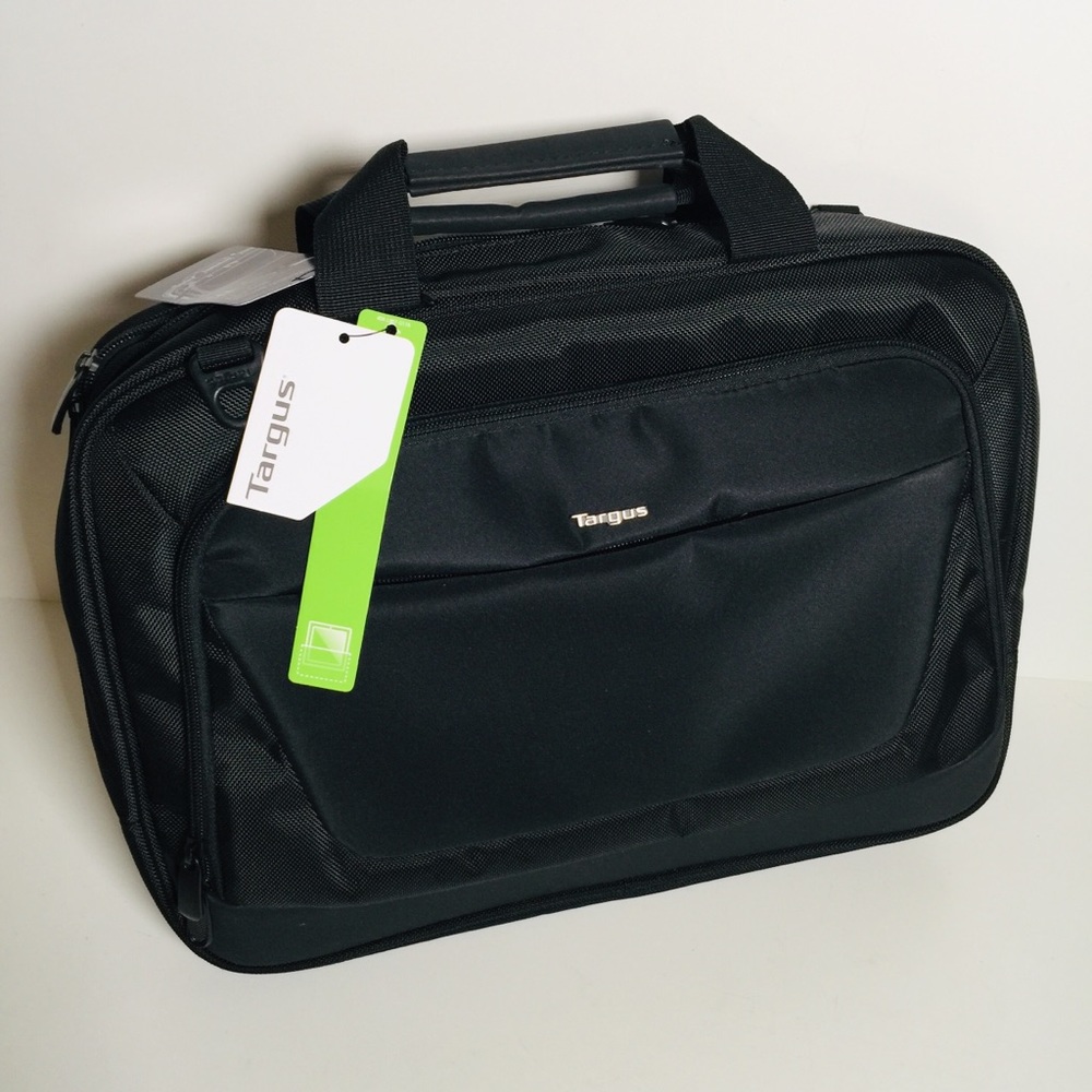 Targus CityLite Black Laptop Case Briefcase Brand New